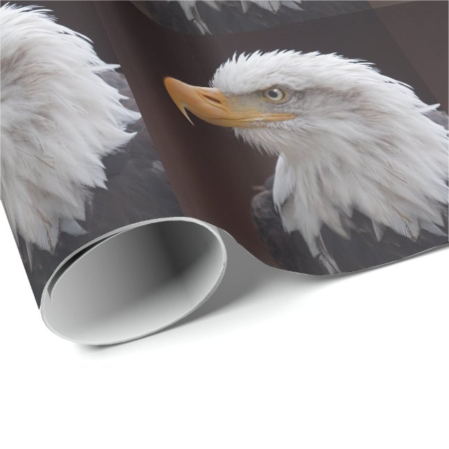 Adler-Wrapierpapier Geschenkpapier (Rolleneckpunkt)