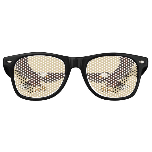 Adlerangriff Partybrille (Vorderseite)
