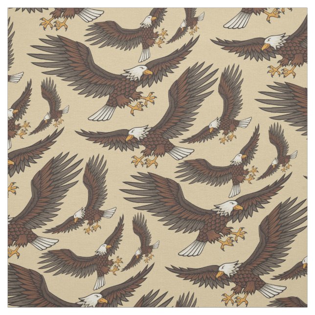 Adlerangriffsmuster Stoff (Muster)