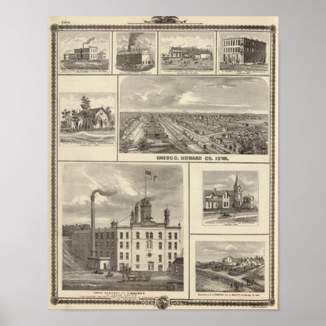 Adlerbrauerei, Zedernrasen Poster (Vorne)