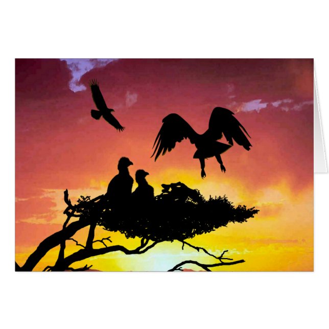 Adlerfamilie (Vorderseite (Horizontal))