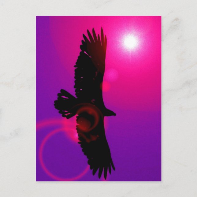 Adlerflügel Postkarte (Vorderseite)