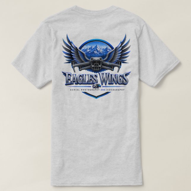 Adlerflügel T-Shirt (Design Rückseite)