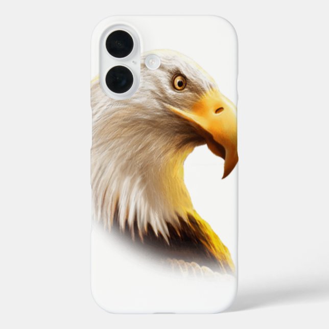 Adlergesicht  Case-Mate iPhone hülle (Rückseite)