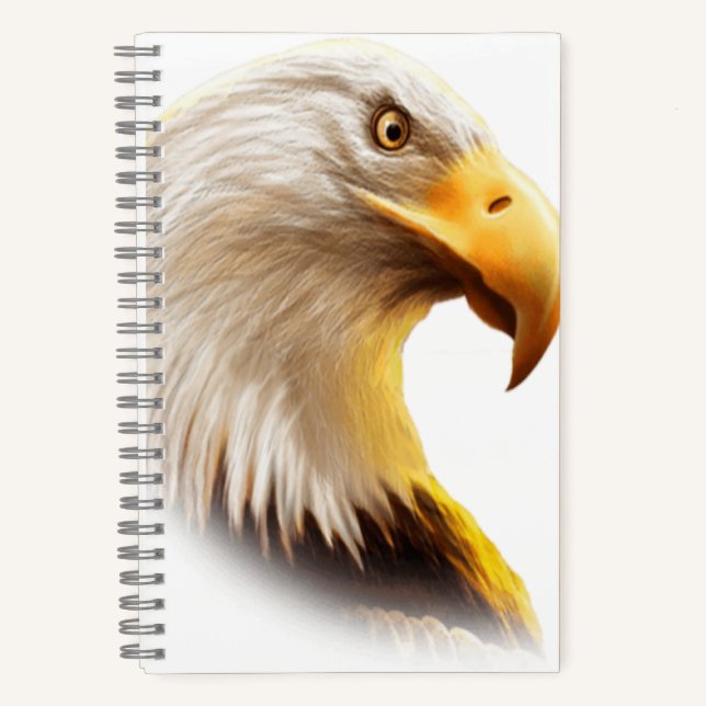 Adlergesicht  notizbuch (Vorderseite)