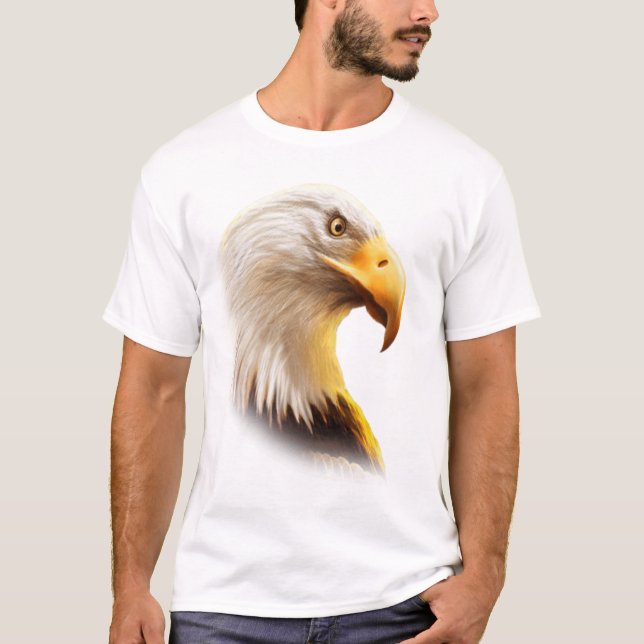 Adlergesicht  T-Shirt (Vorderseite)