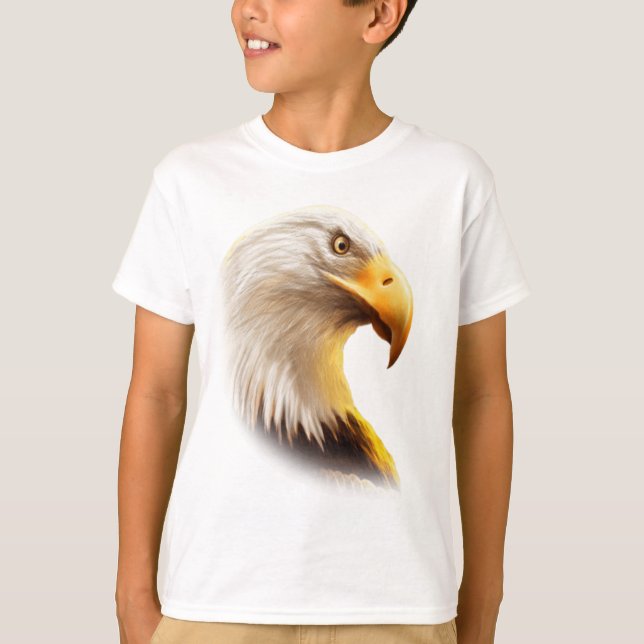 Adlergesicht  T-Shirt (Vorderseite)
