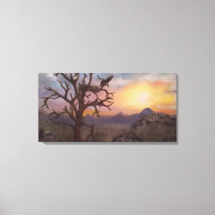 Adlerhorst Leinwanddruck