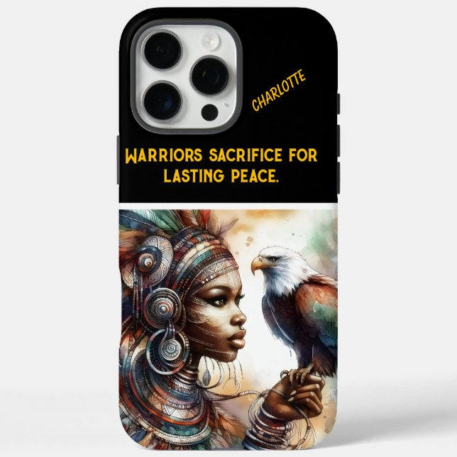 Adlerkönigin der Stärke Case-Mate iPhone Hülle (Rückseite)