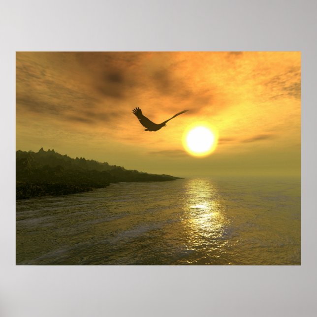 AdlerKüste Poster (Vorne)