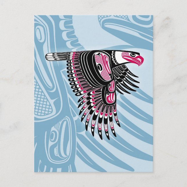 Adlerlecard Postkarte (Vorderseite)