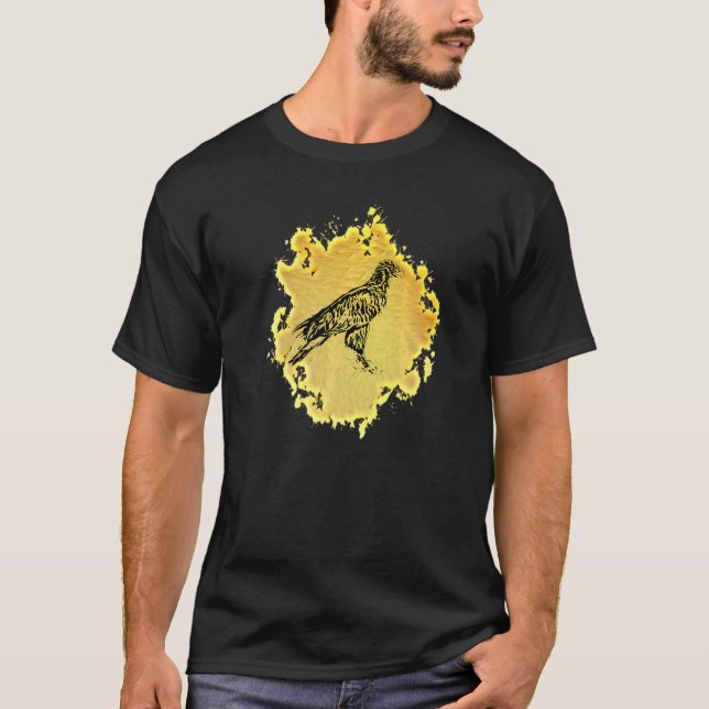 Adlermotiv Raubvogel T-Shirt (Vorderseite)