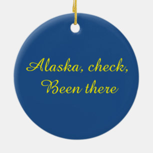 Adlerornament Alaskan Keramik Ornament