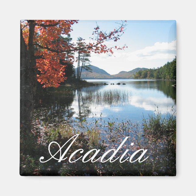 Adlersee, Herbst, Acadia Nationalpark, Maine Magnet (Vorne)
