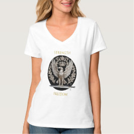 Adlerstärke und Freiheit T-Shirt