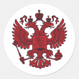 AdlerWappen Runder Aufkleber