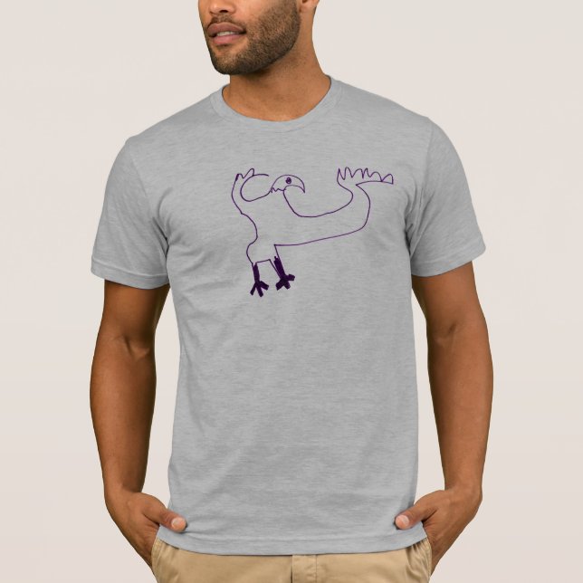Adlerzeichnen T-Shirt (Vorderseite)