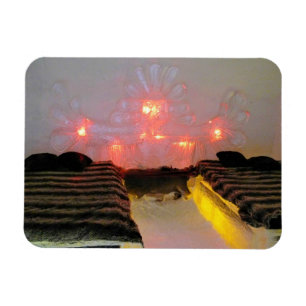 Adlerzimmer im Hotel de Glace, Quebec, Kanada Magnet