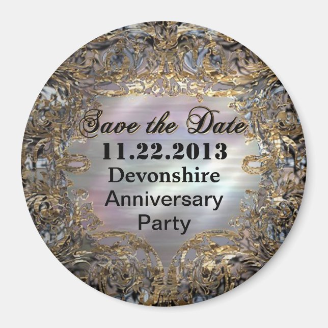 Adley Save the Date Magnet (Vorne)