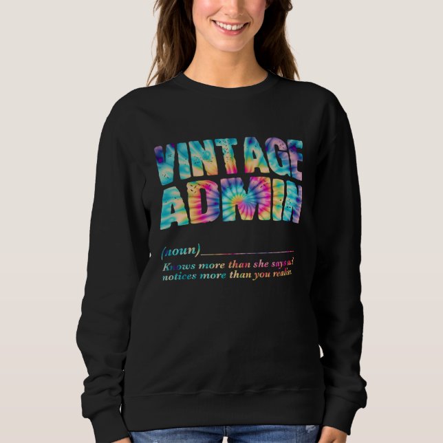 Admin Appreciation Week Back to School Sweatshirt (Vorderseite)