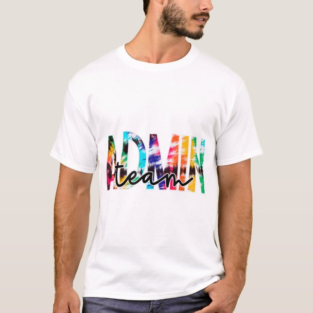 Admin Office Team Zurück zur SchulMatching Group T-Shirt (Vorderseite)