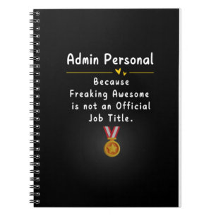 Admin Personal Notizblock