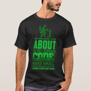 Admin Programmer Linu Binärkode T-Shirt