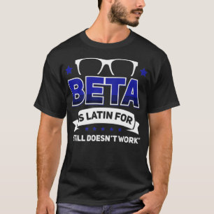 Admin Programmer Linu Binary Beta Premium T-Shirt