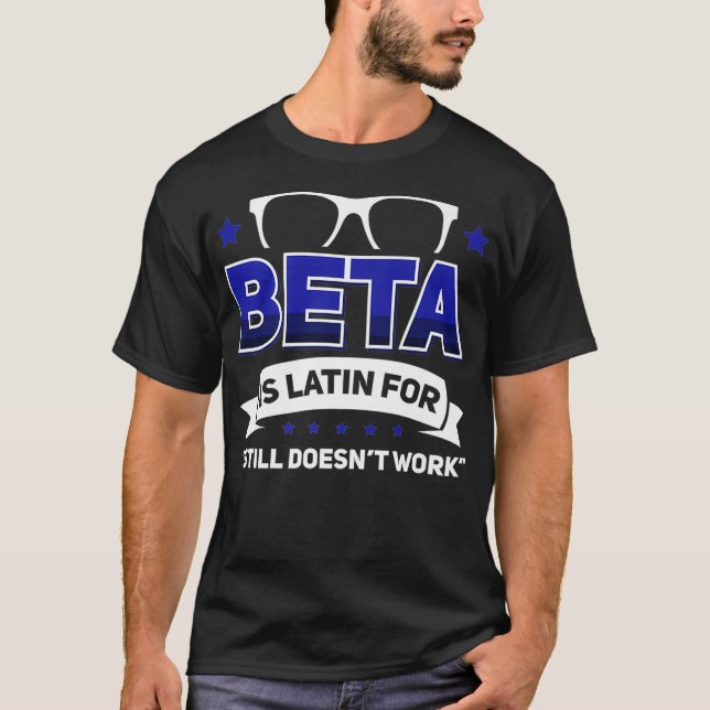 Admin Programmer Linu Binary Beta Premium T-Shirt (Vorderseite)