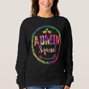 Admin Squad Admin Assistant Office Squad Team Vin Sweatshirt