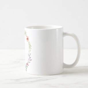 Admin Squad Niedliche Blumenbüros Squad School Sec Kaffeetasse