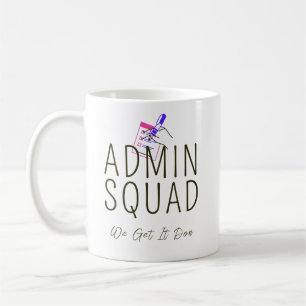Admin Squad - Personalisiert Kaffeetasse