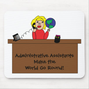 Administrative Beruflich World Mousepad