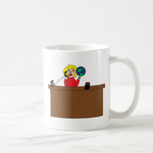 Administrative Berufliche Welt personalisieren Tasse