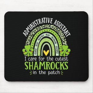 Administrativer Sofortiger St. Patrick's Day Schul Mousepad