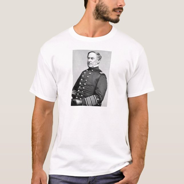 Admiral David Farragut T-Shirt (Vorderseite)