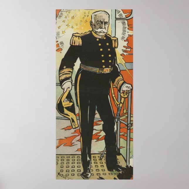 Admiral George Dewey Poster (Vorne)