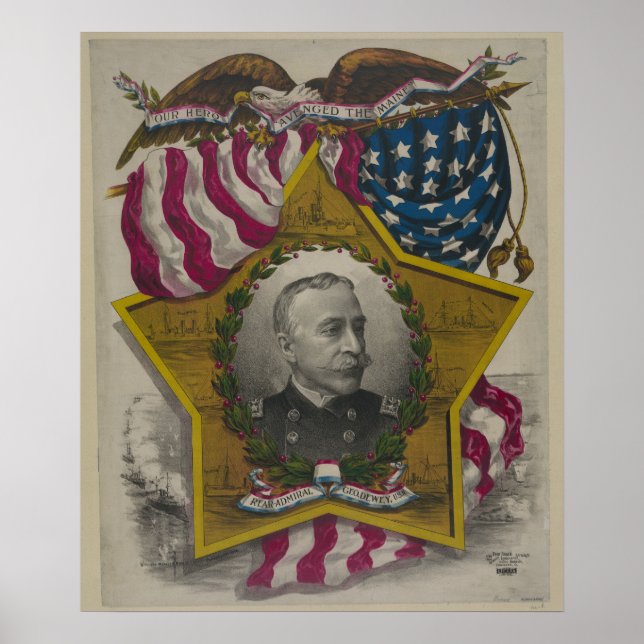 Admiral George Dewey Poster (Vorne)