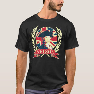 Admiral Horatio Nelson Britische Flaggenpropaganda T-Shirt