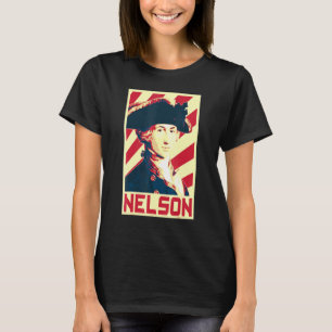 Admiral Horatio Nelson Britische Flaggenpropaganda T-Shirt