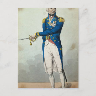 Admiral Horatio Nelson Postkarte