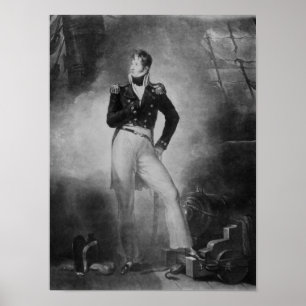 Admiral Thomas Cochrane Poster