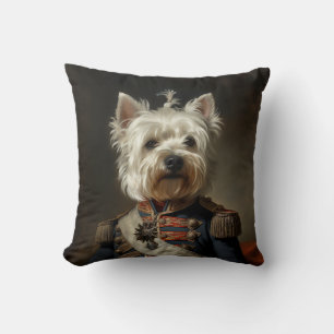 Admiral West Highland Terrier Kissen