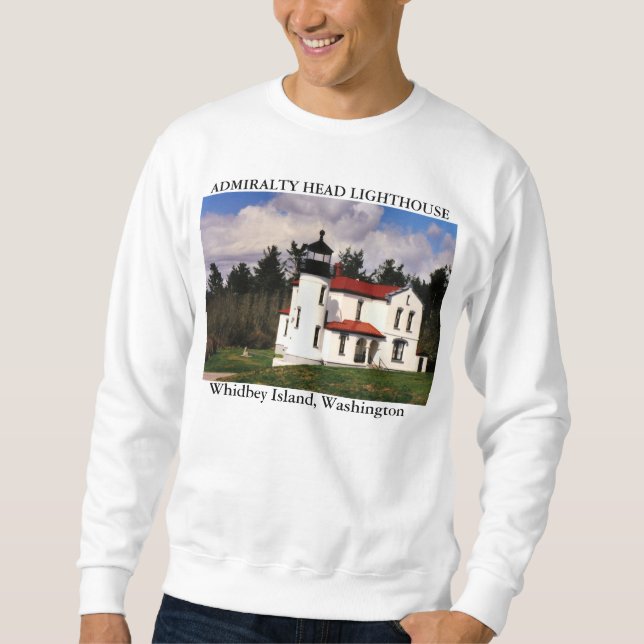 Admiralitätshauptleuchtturm, Washington Sweatshirt (Vorderseite)