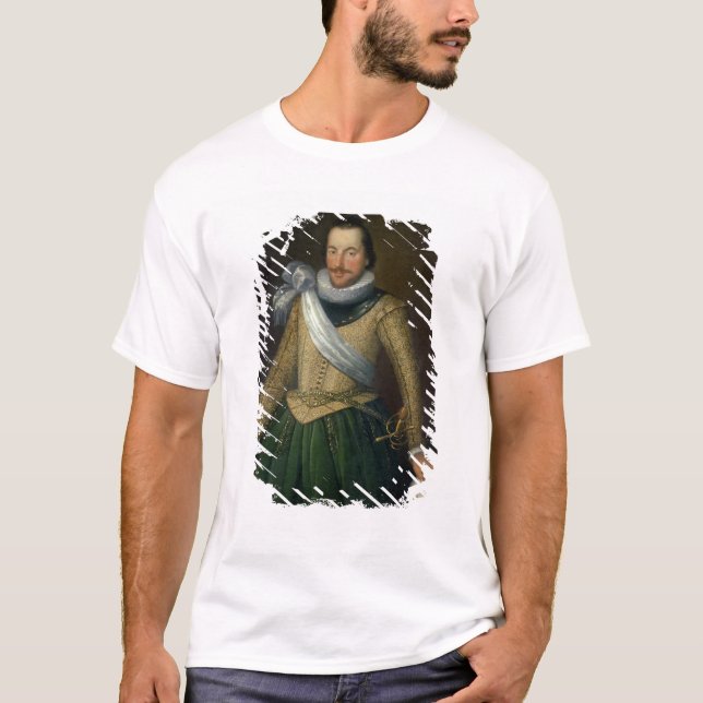 Admirals-Sir Thomas Button (d.1694) T-Shirt (Vorderseite)