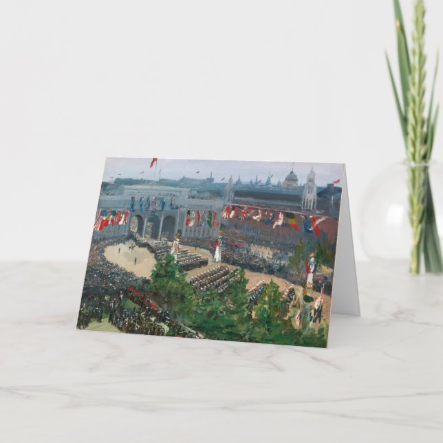 Admiralty Arch, 19. Juli 1919 | Sir John Lavery Karte (Vorderseite)