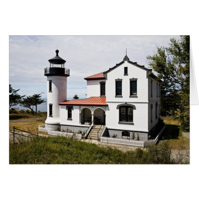 Admiralty Head Lighthouse (Vorderseite (Horizontal))