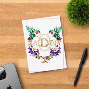 ADN Hummingbird Benutzerdefinierte Buchstaben Hoch Acryleinladungen