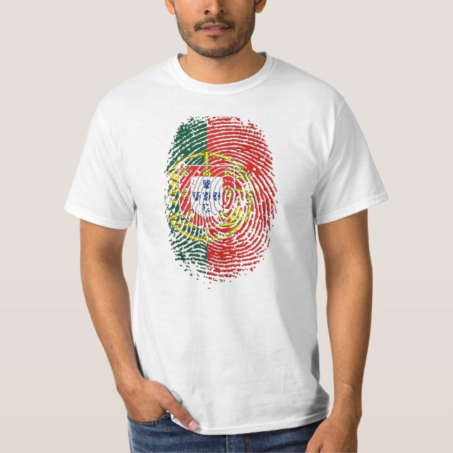 ADN Português (DNS) - Tugas Camisas e Presentes T-Shirt (Vorderseite)