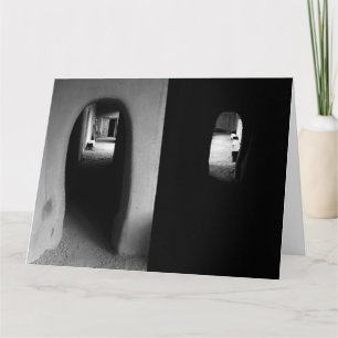 Adobe-Korridor-Geburtstags-Karte Karte